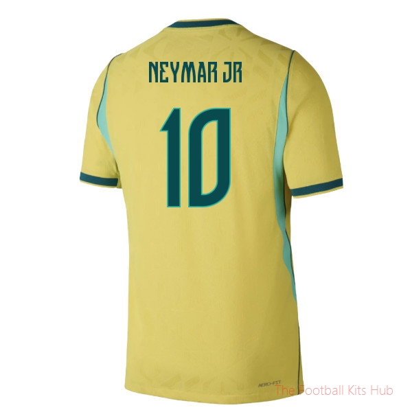 Jr #10 Brazil 2026-2027 Aero-FIT Shirt Country Football Kit
