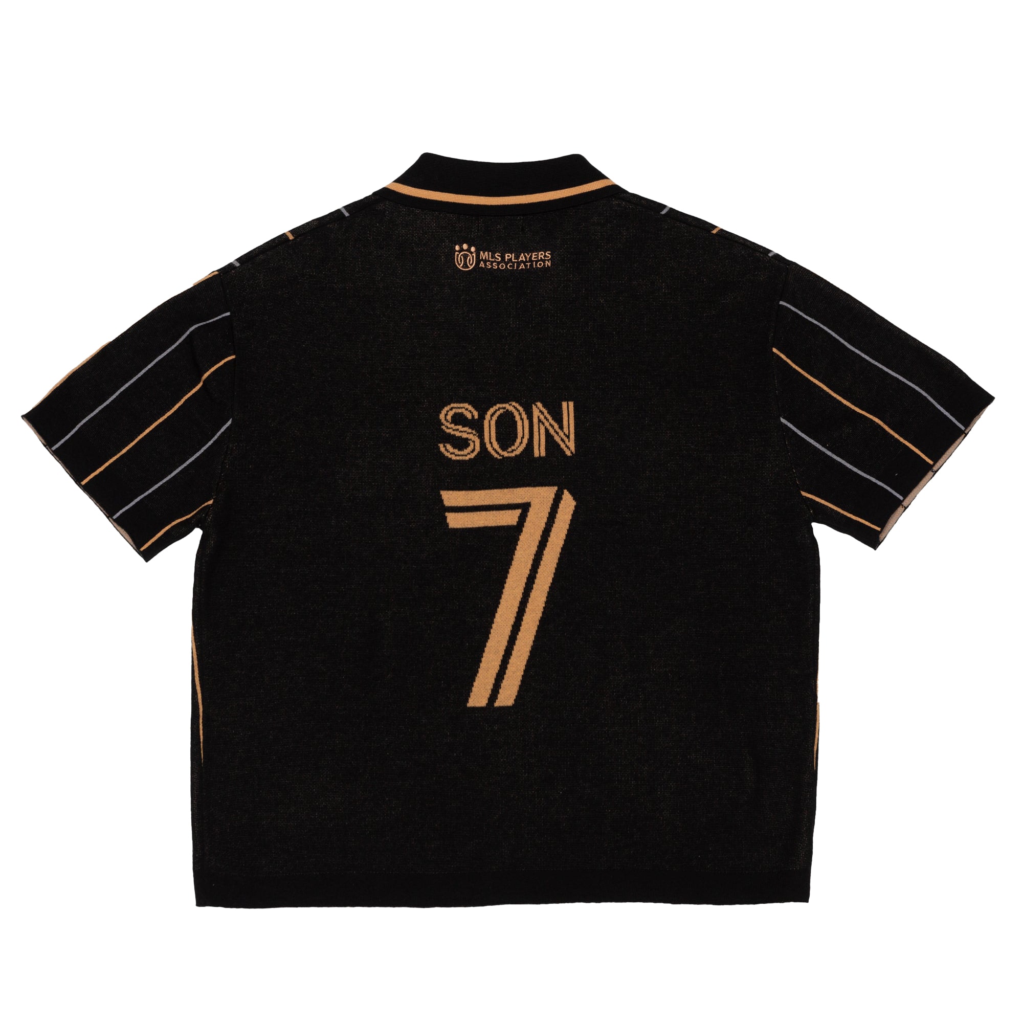 [SJH] Son Heung-Min LAFC Peace Collective Knit Fashion Jersey Top - Black