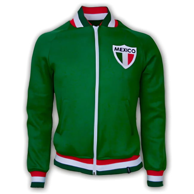 Premium-Quality Top-Tier Mexico 1970'S Retro Jacket Polyester / Cotton