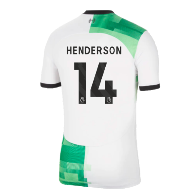 2023-20 Liverpool Away Jersey Henderson #14 L S