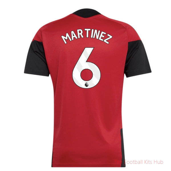 Manchester United 2026 2027 Training Jersey (Red) (Martinez 6)
