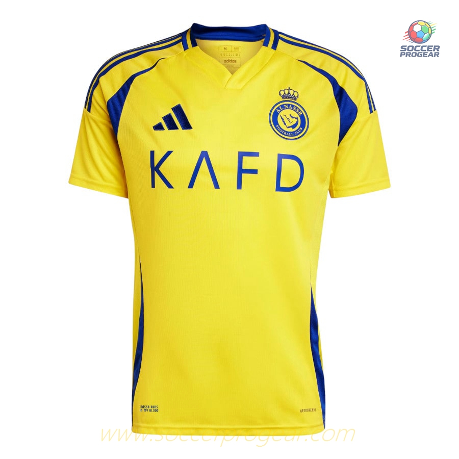 AL Nassr Home Youthren's Soccer Uniform Football Jersey 2024/25 Collection