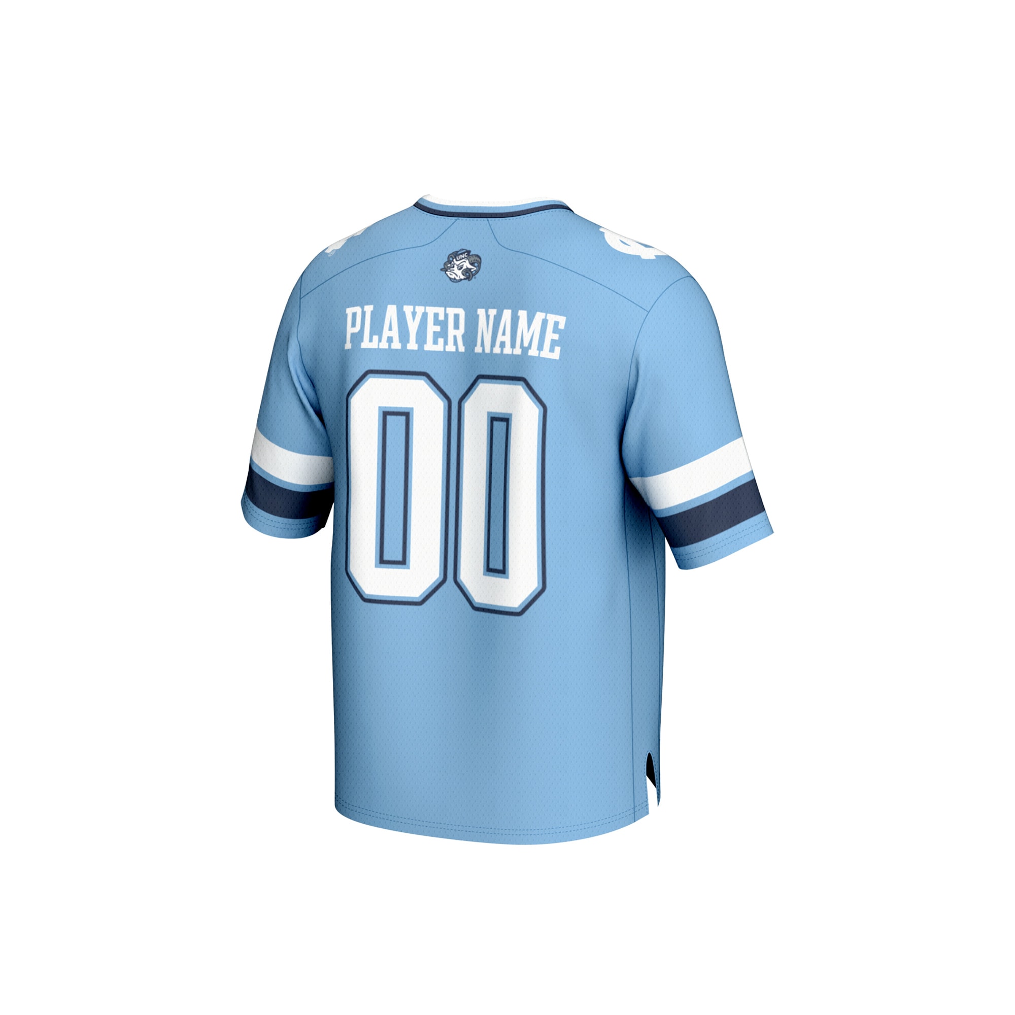 [NJP] North Carolina Tar Heels GameDay Greats Youth NIL Pick-A-Player Football Fashion Jersey - Carolina Blue