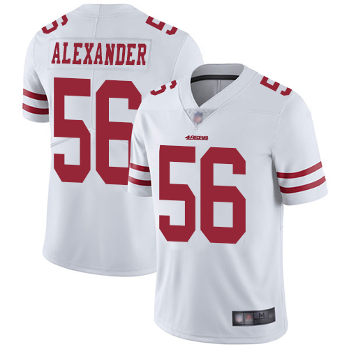 Authentic NFL SF 49ers #56 Kwon Alexander White Limited Jersey