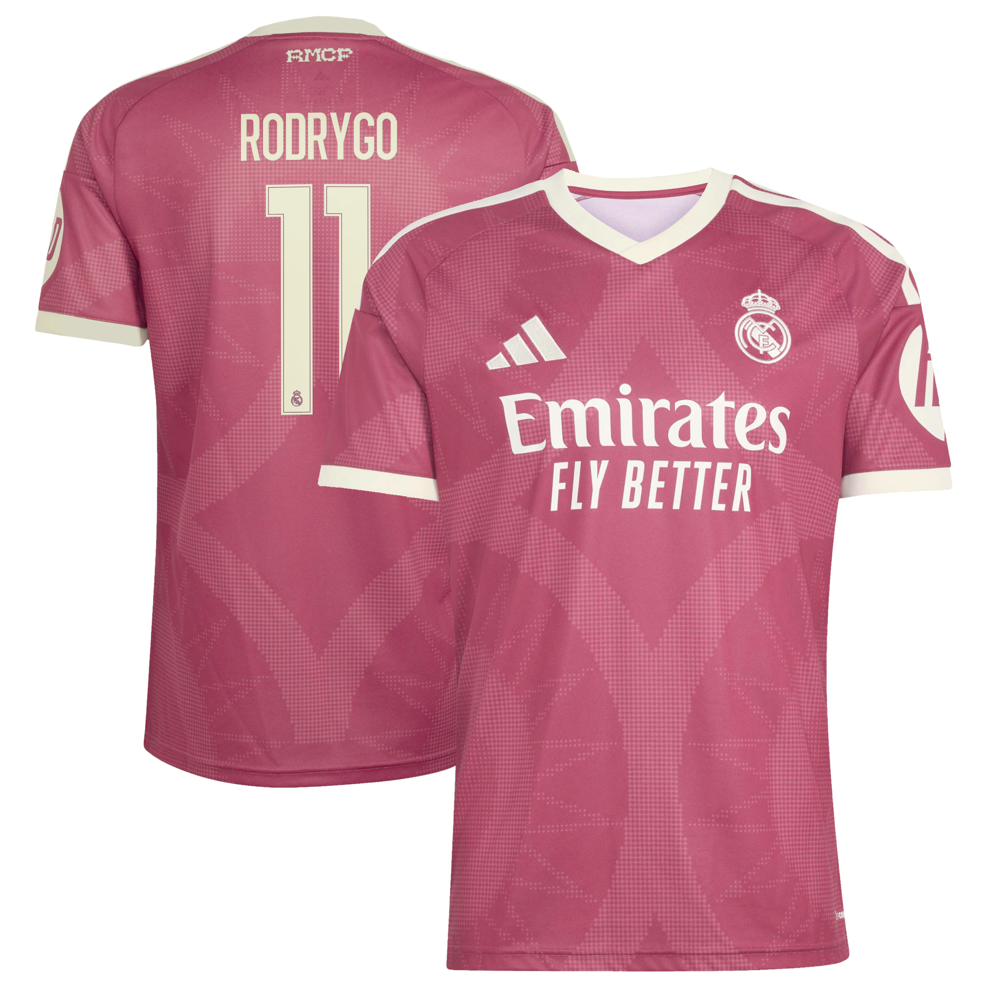 [SJH] Rodrygo Real Madrid 2026/27 Third Replica Jersey - Pink