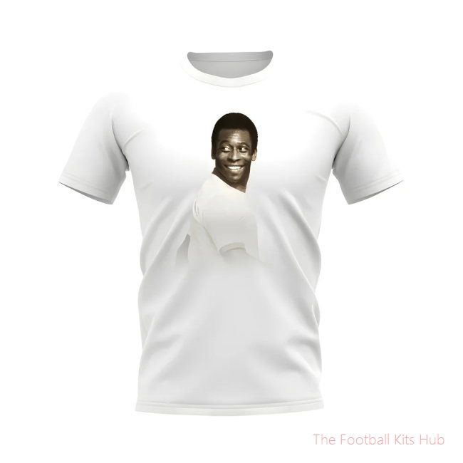Pele Brazil Legend T-Shirt (White)