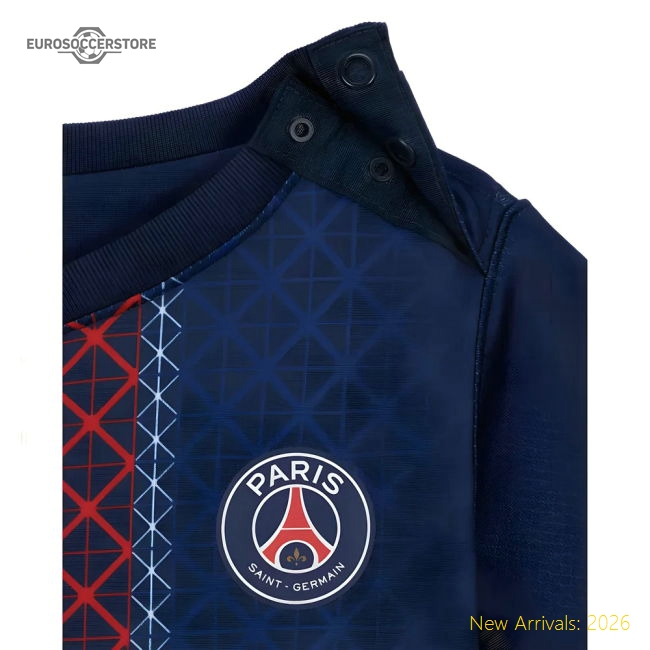Psg Home Baby Kit 2025-2026 Stadium Wear Jersey Supporter Exclusive