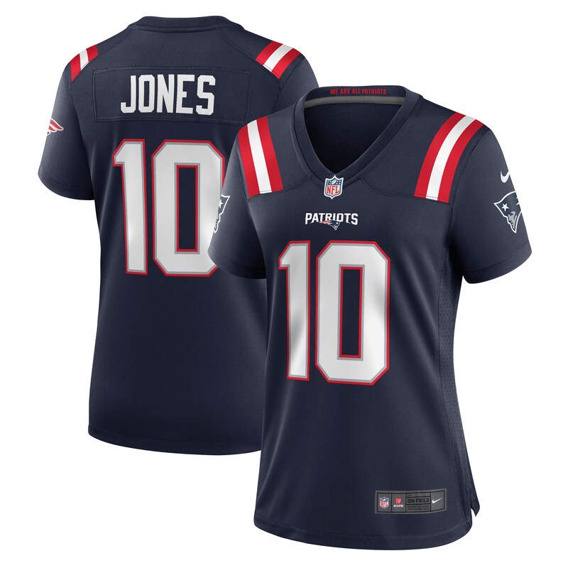 None Mac Jones NE Patriots Bold Premium-Quality Jersey Game Day Wear