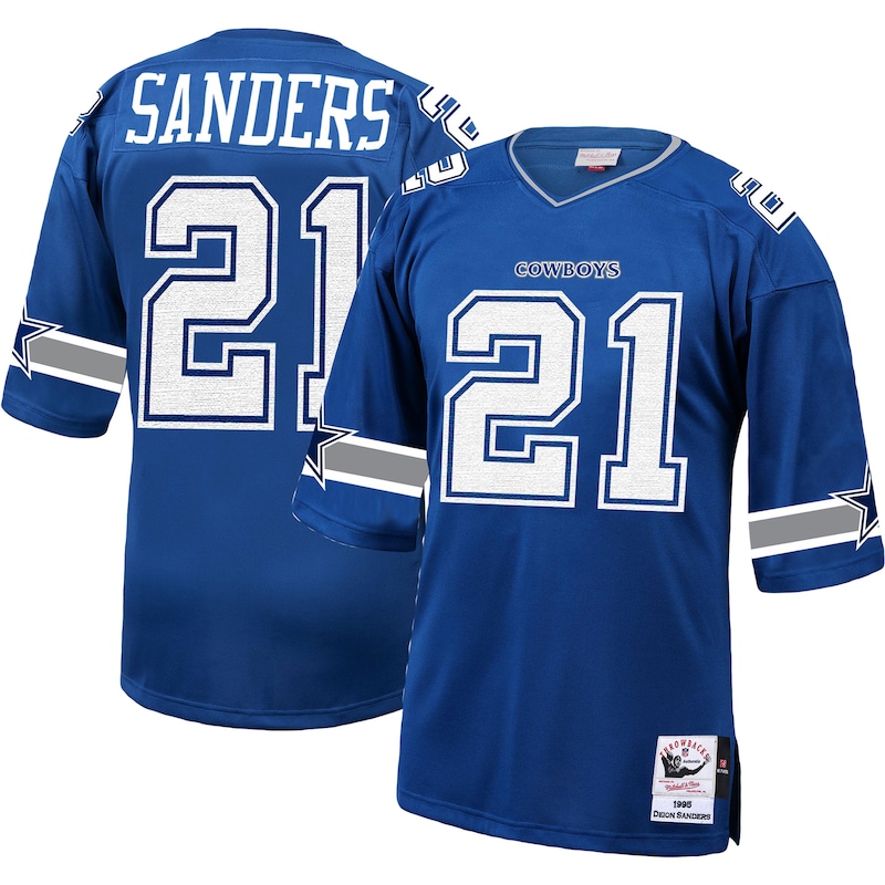 None Deion Sanders DAL Cowboys Officially Licensed Replica Jersey
