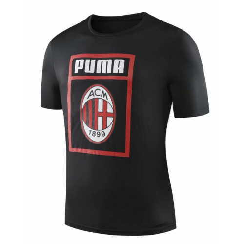 2019-20 AC Milan Black Training Shirt - Official Replica 5391