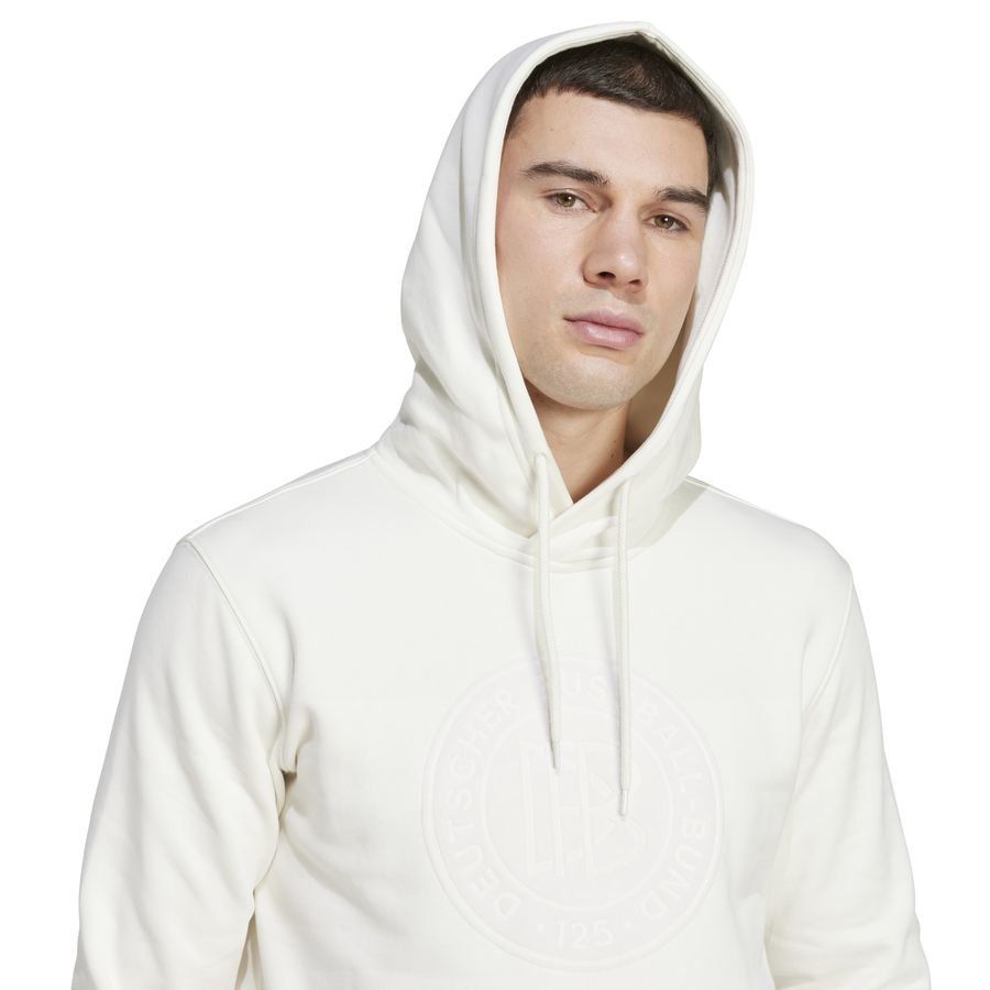 Germany Hoodie 125 Years Anniversary Off Pure White