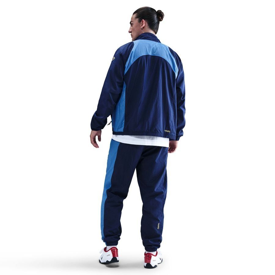 Tottenham Track Travel Jacket T90 Woven Gx 3rd Blue Void/pacific Blue/