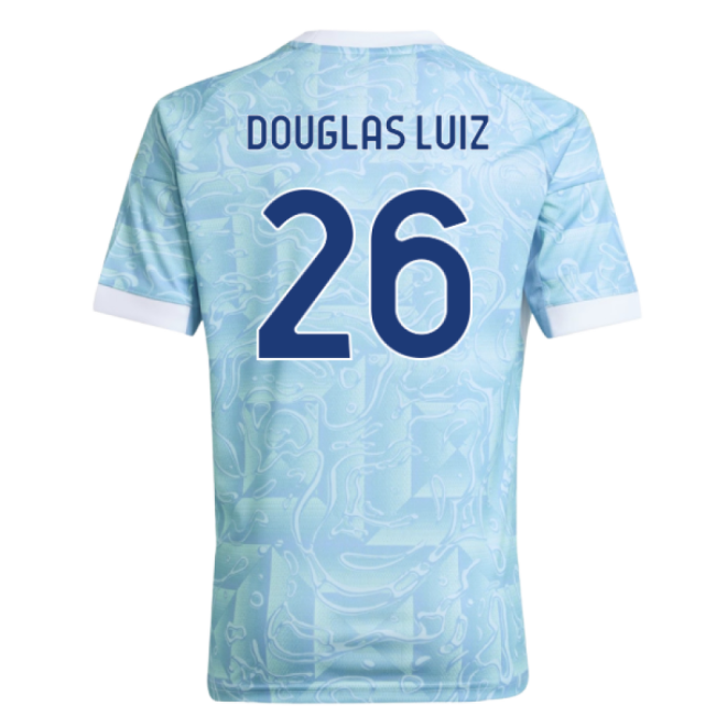Juve Juventus Away Shirt Kids Douglas Luiz #26 Professional Grade ...
