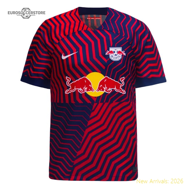 Red Bull Leipzig Away Kit 2023-2024 Fan Style Jersey