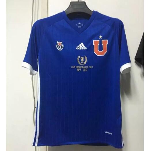 High Performance Universidad de Chile Home 2017 90 ANOS Soccer Jersey