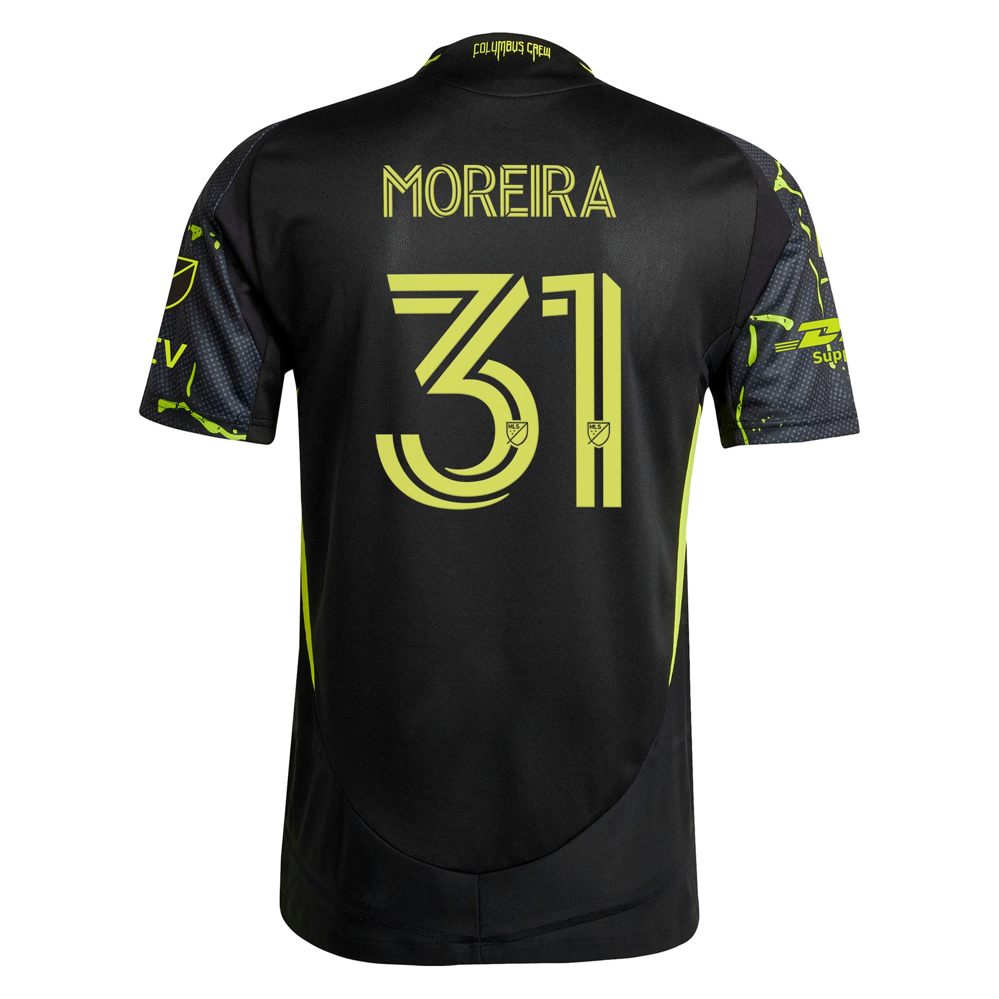 [JED] Steven Moreira Columbus Crew 2025 The Goosebumps Kit On-Field Authentic Jersey - Black