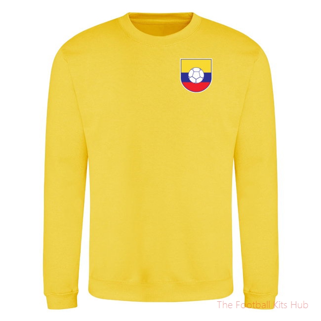 Men Colombia National Team Sweatshirt (Yellow)