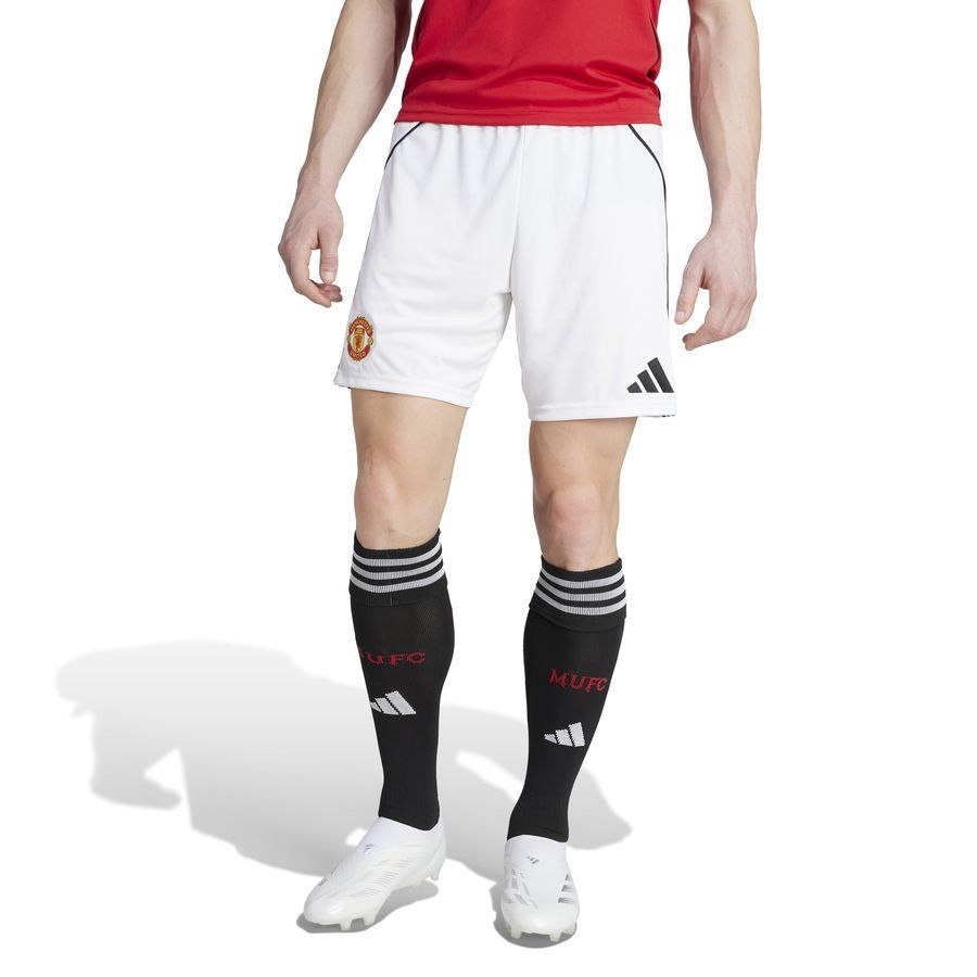 Manchester United Home Shorts 2025/26 In Multiple Adult Sizes