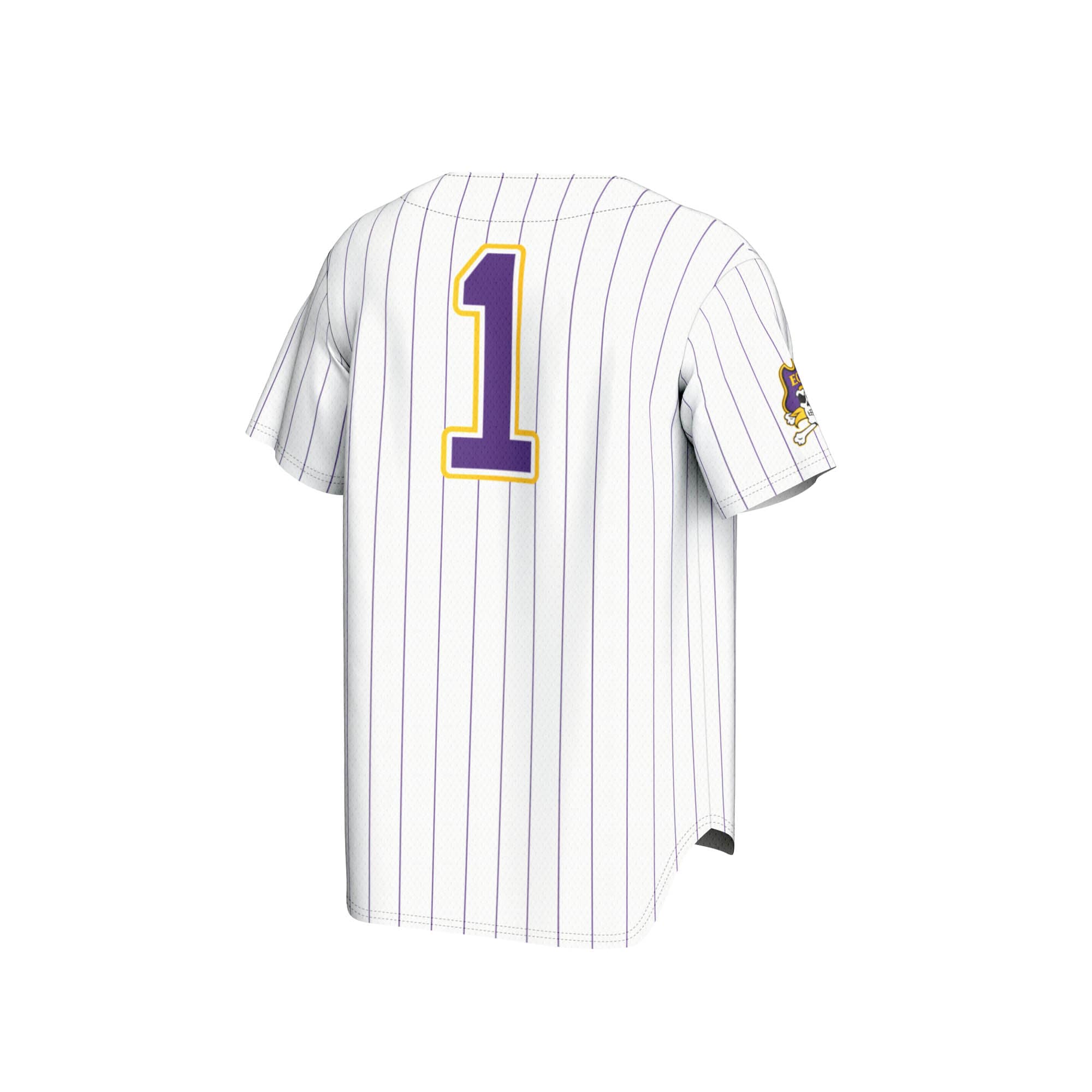 [NJP] ECU Pirates GameDay Greats Lightweight Baseball Jersey - White