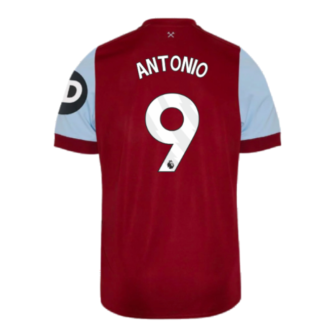 Match Quality Fan Gear Football West Ham Home Shirt Kids Antonio #...