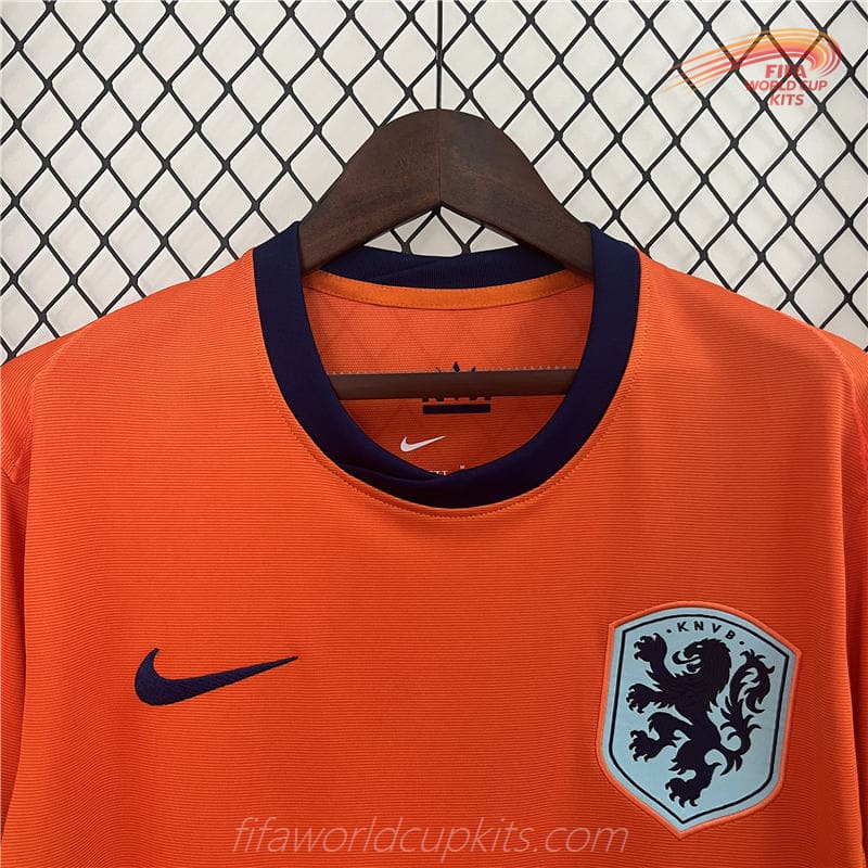 Netherlands 2024 Euro Cup Home Football Kit