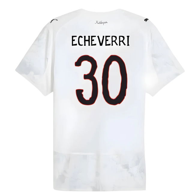 2025-2026 KIDSUPER x Manchester City CWC Authentic Shirt (White) (Echeverri 30)
