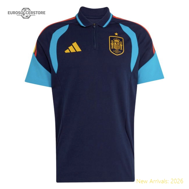 2026-2027 Spain Polo Shirt (Night Indigo)