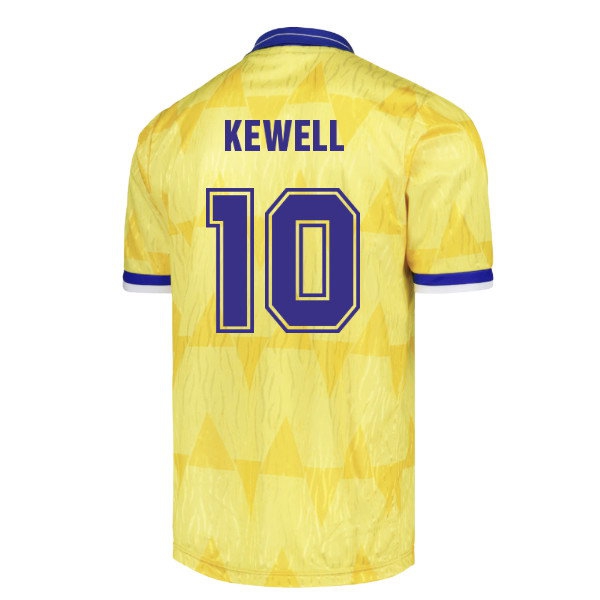 1992 Leeds United Away Retro Shirt (KEWELL 10)