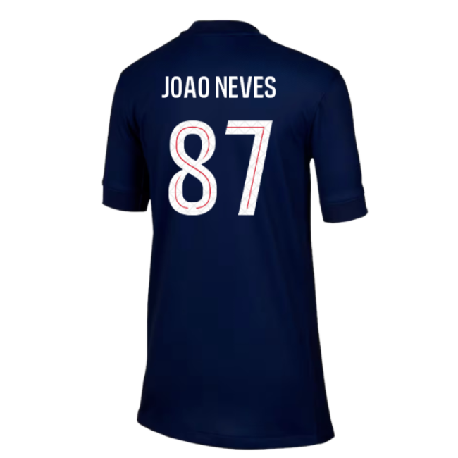 PSG 2025-2026 Home Jersey - Kids #46