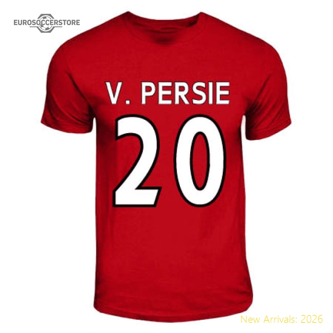 Authentic Robin Van Persie Manchester United Hero T-shirt (red)
