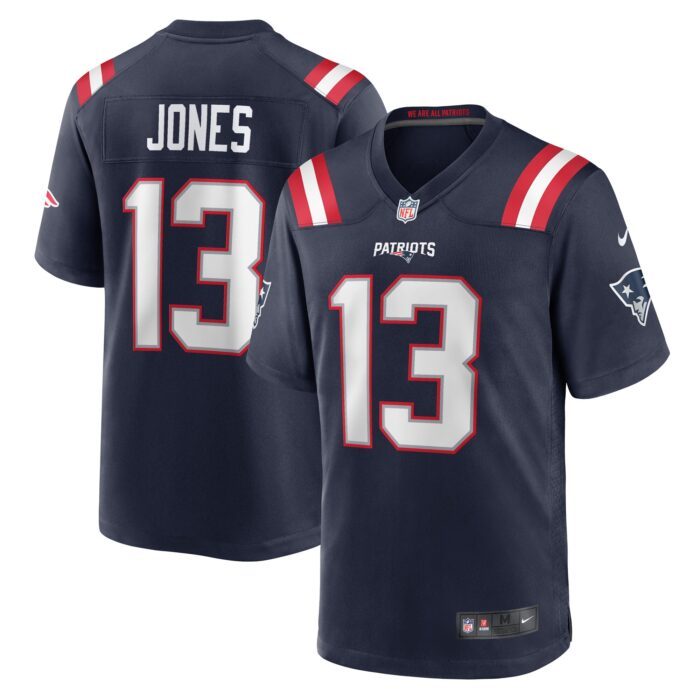 None Men's New England Patriots Iconic Game Jersey Game Day Wear