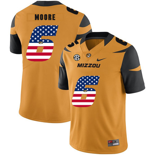 Men's None #6 None Gold 2024 high quality away jersey Jersey