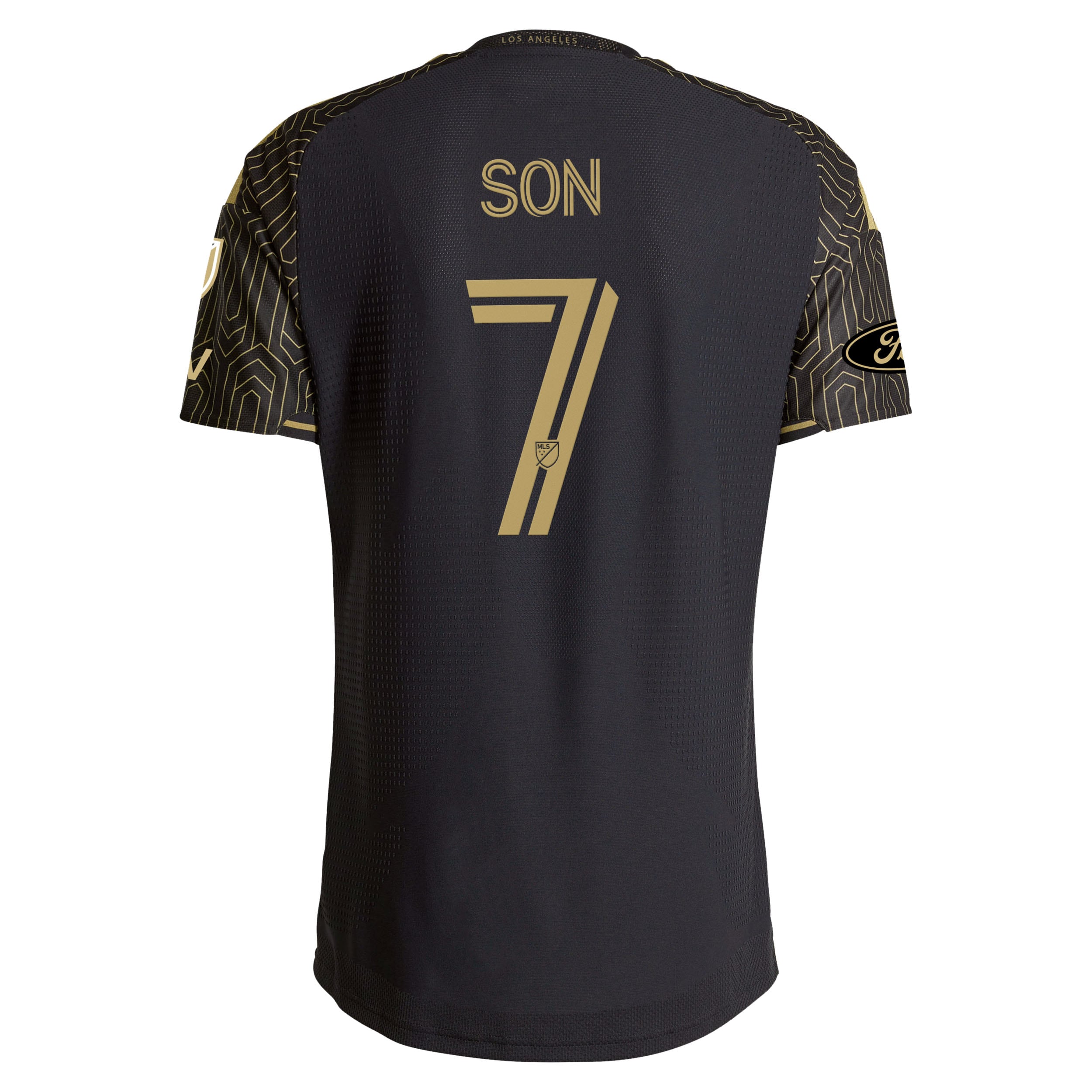 [SJH] Son Heung-Min LAFC 2026 Primary Kit On-Field Authentic Patch Jersey - Black