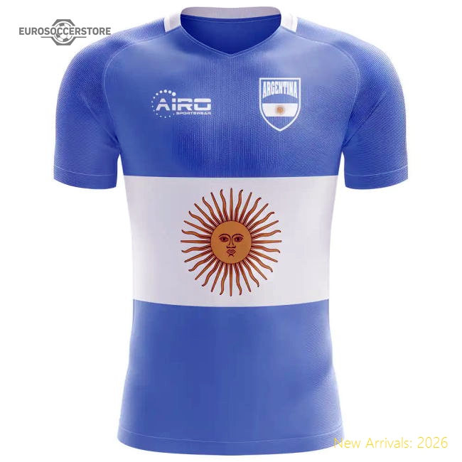 Highperformance Argentina Flag 20252026 Concept Shirt (