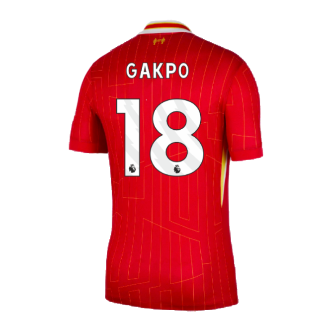 Licensed Liverpool Gakpo #18 Official Licensed Latest Edition Shirt...