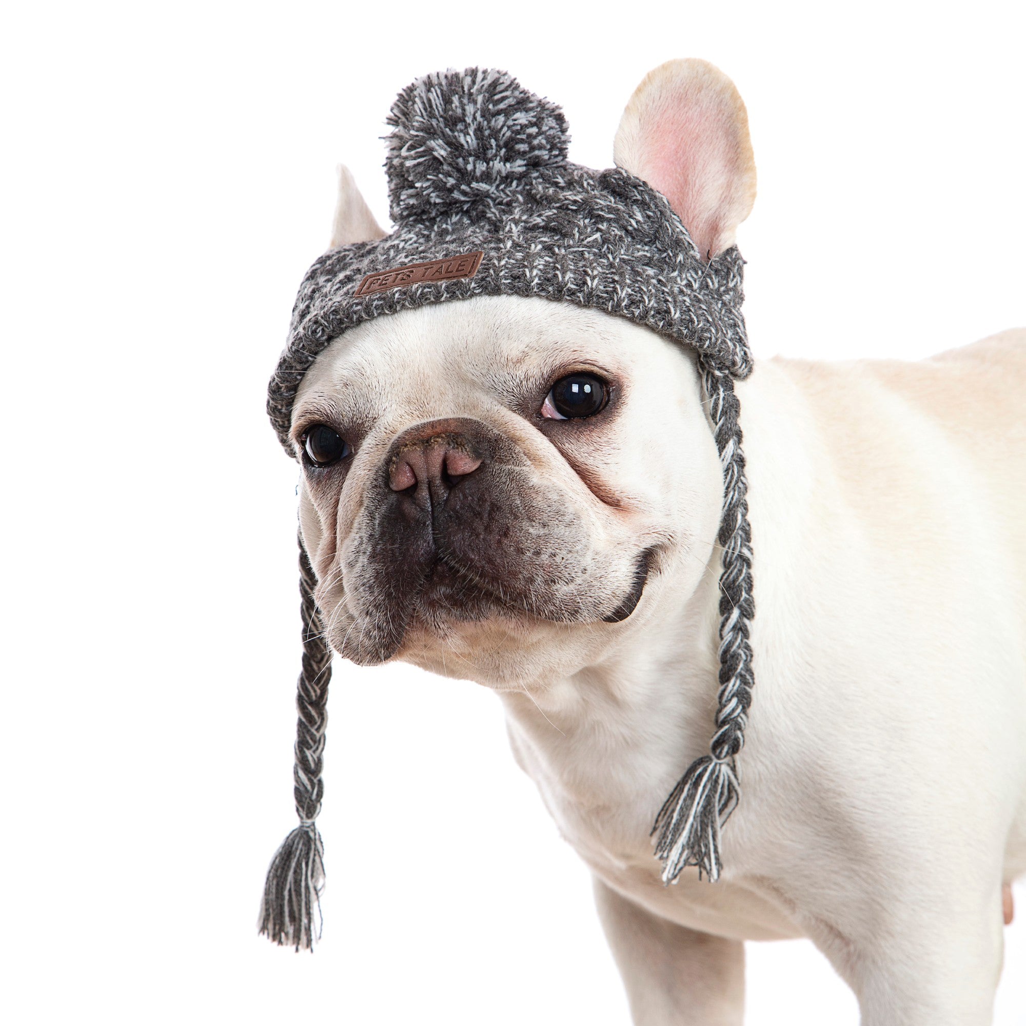 CozyCouture Frenchie Knitted Soft Winter Hat