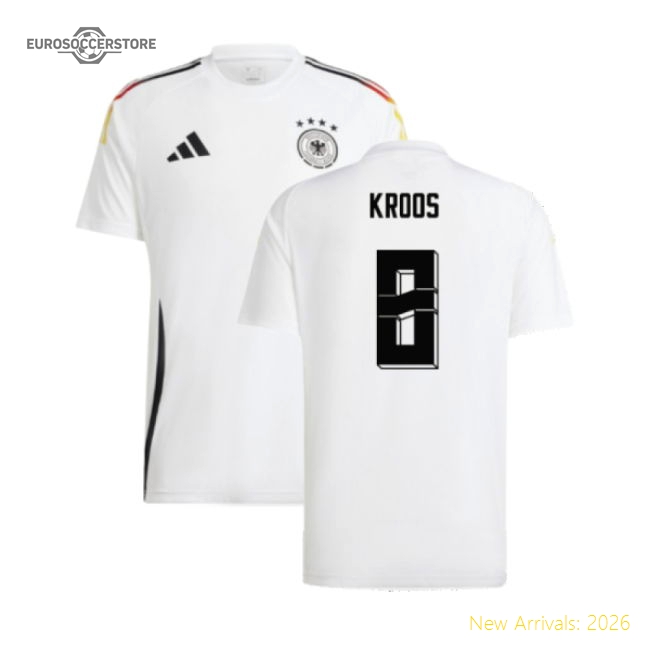 Germany Home Fan Kit 2024-2025 Match Day Jersey Stadium Approved