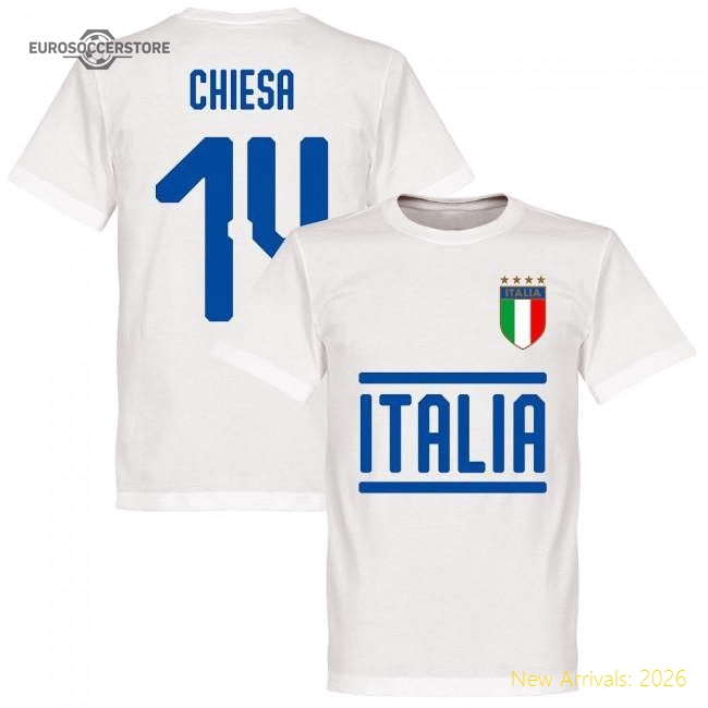 National Teams Chiesa 14 Small 34-36Chest (88/96Cm) Fan Edition