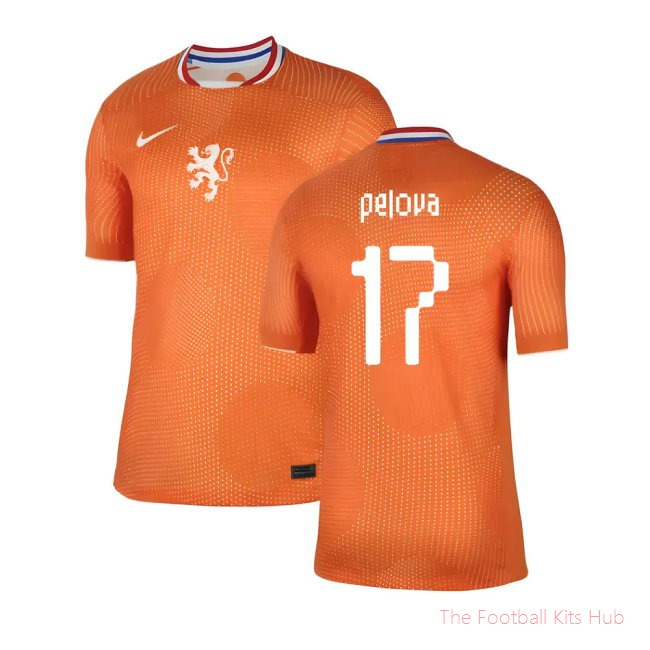 2025-2026 Netherlands Womens Team Home Shirt (Unisex) (Pelova 17)