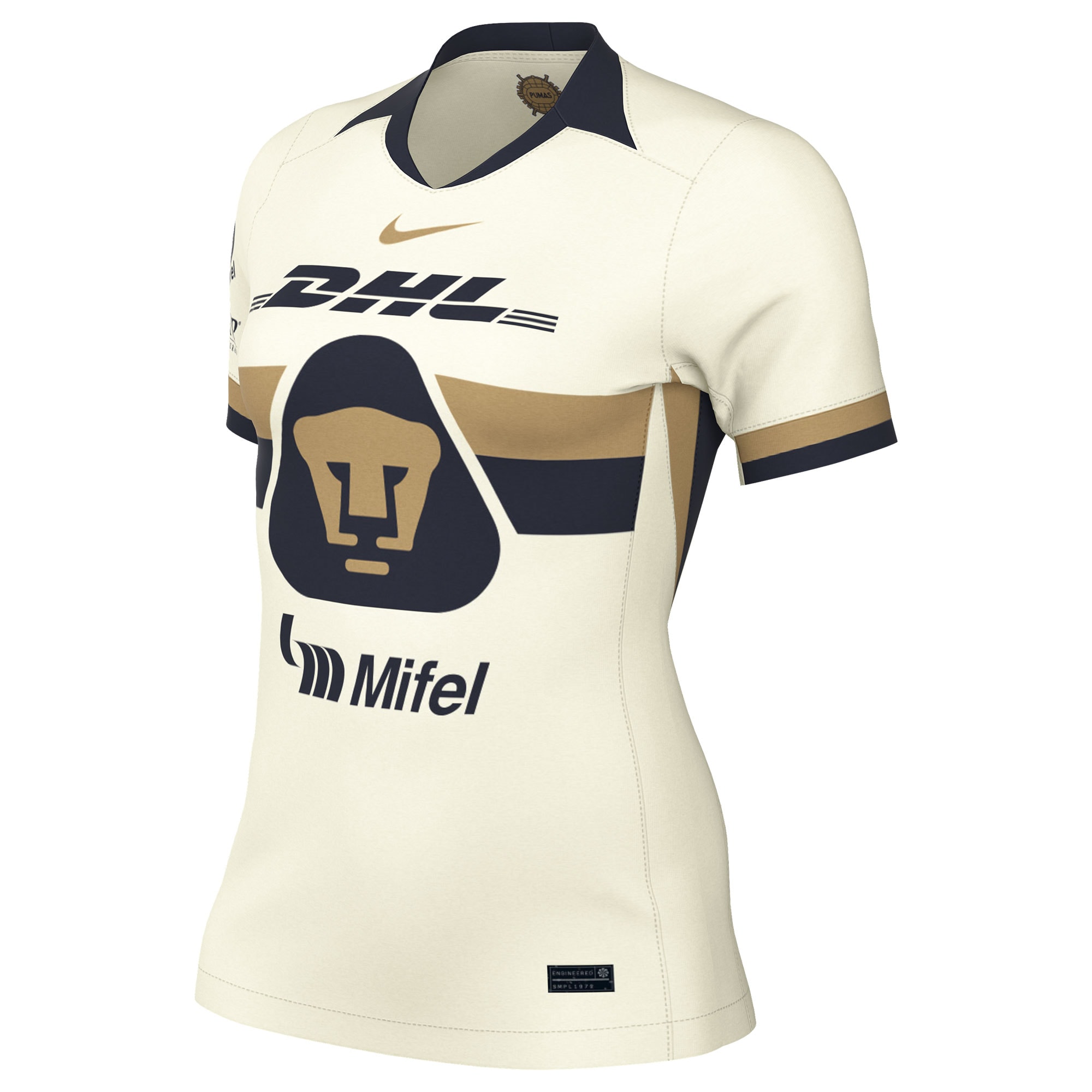 [SJH] Pumas Women's 2025/26 Home Replica Jersey - Cream