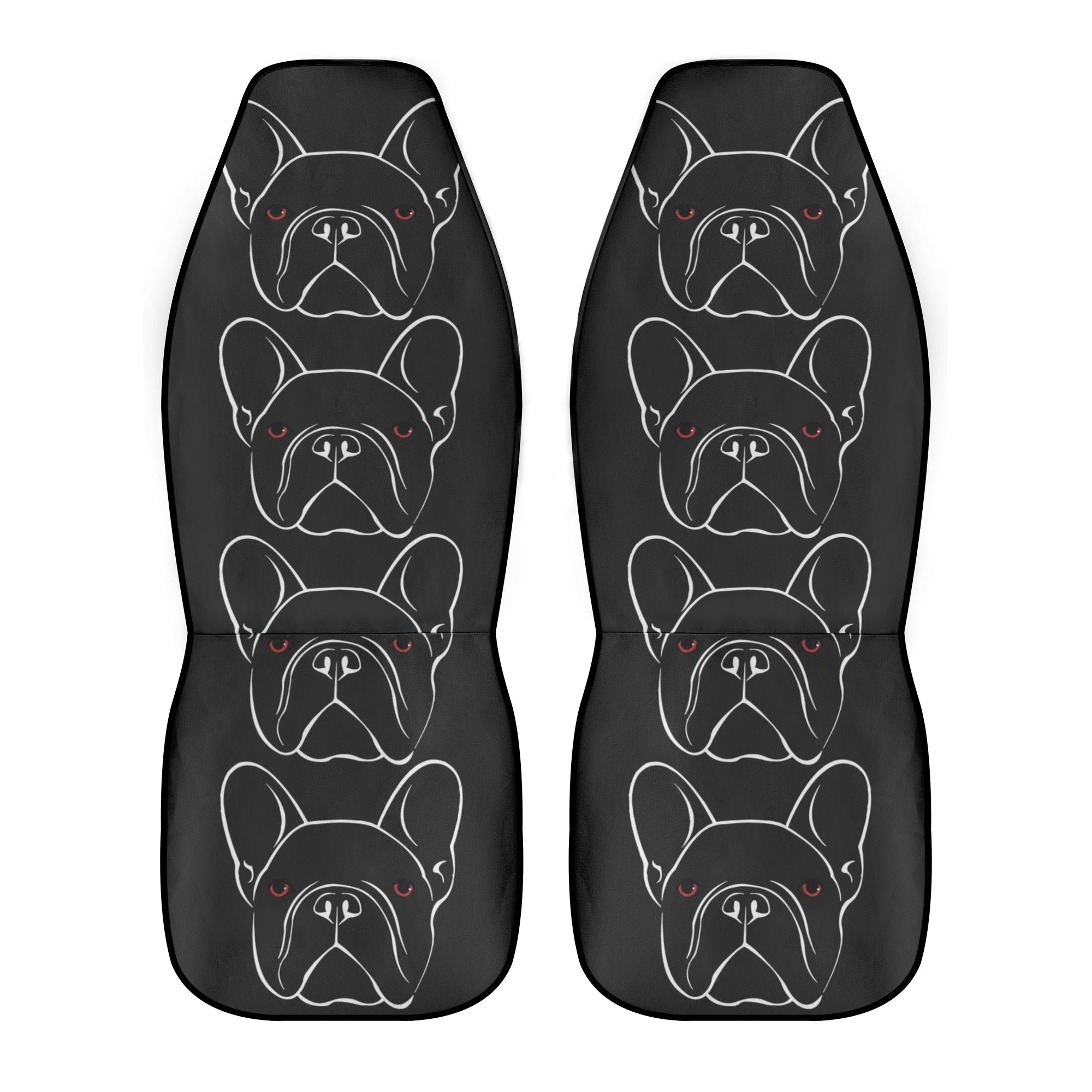 French Bulldog Aimee Car Seat Covers (2 Pcs) Frenchie Pet Item
