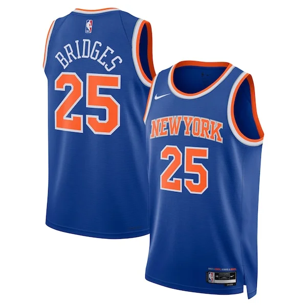 Mikal Bridges NYK NBA Jersey - Affordable Fan Gear - Licensed Product