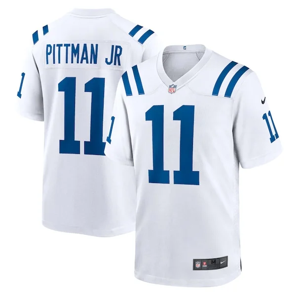 None Michael Pittman Game Jersey - White | NFL Player Jersey