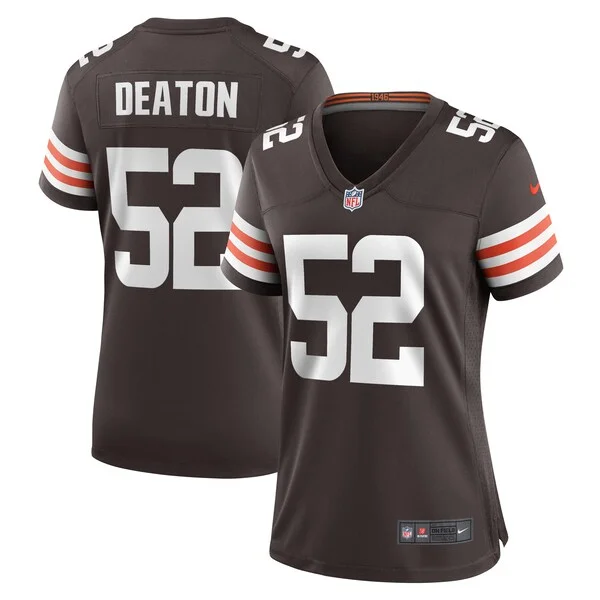 None Game NFL Jersey - Brown | Premium Football Apparel | NFL Football