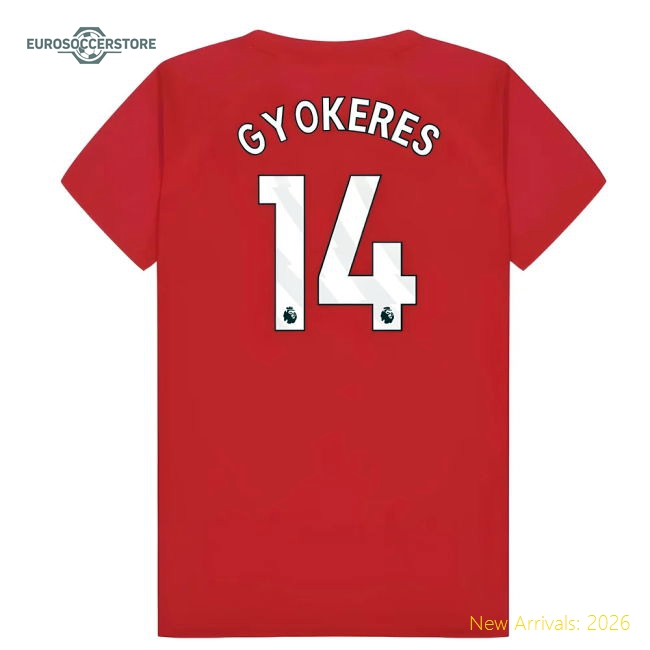 2024-2025 Arsenal Kids Child-friendly Jersey Gyokeres Dri-fit