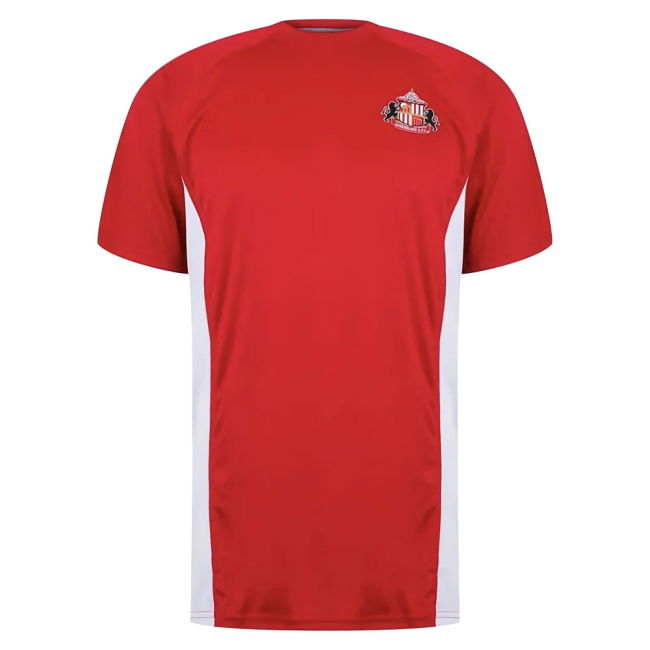Sunderland Poly T-Shirt - Red (Unisex