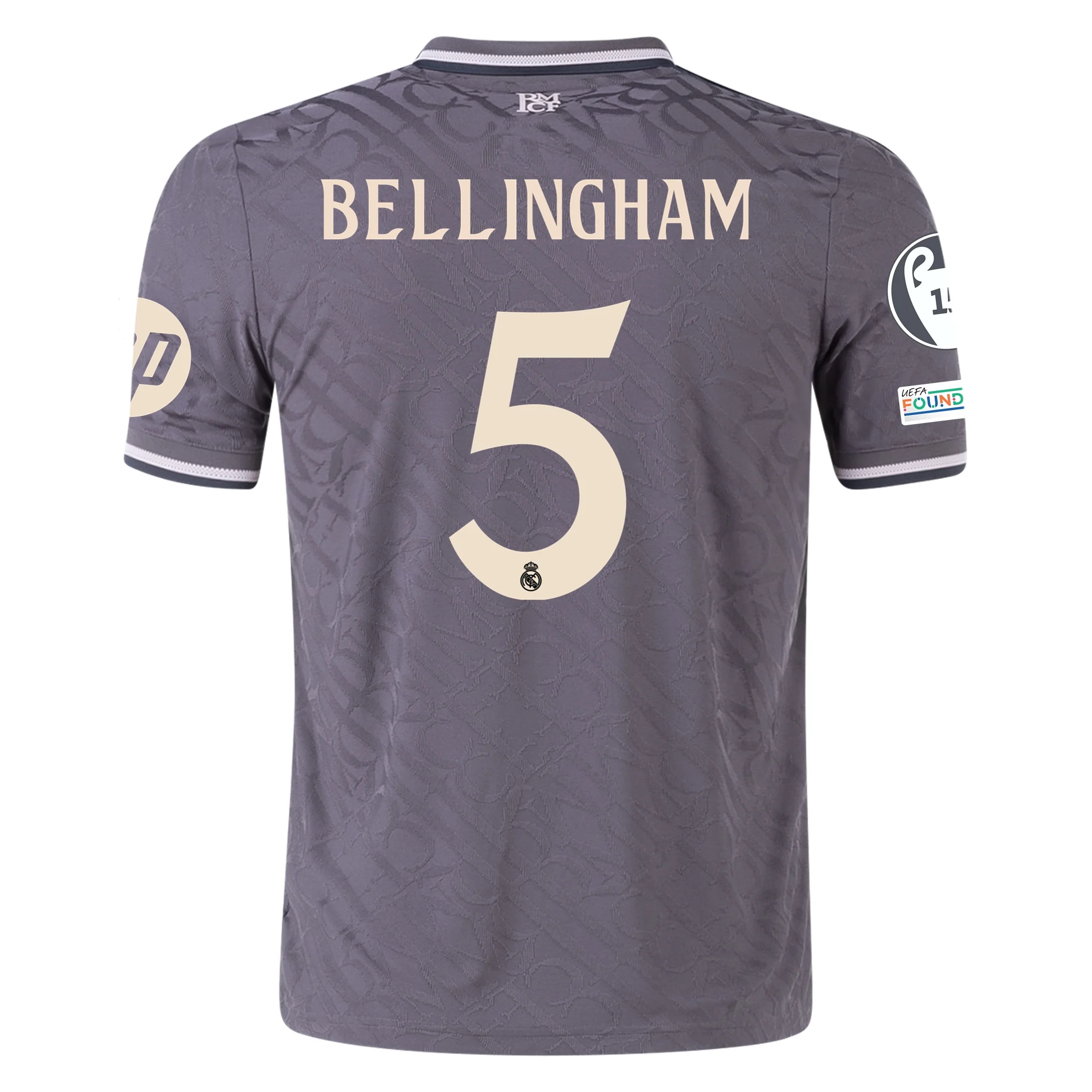 Real Madrid Bellingham 2024-2025 UCL Third Jersey – Authentic Shirt