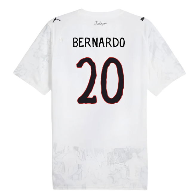2025-20 Manchester City Home Jersey Bernardo #20 Edition M S Kids
