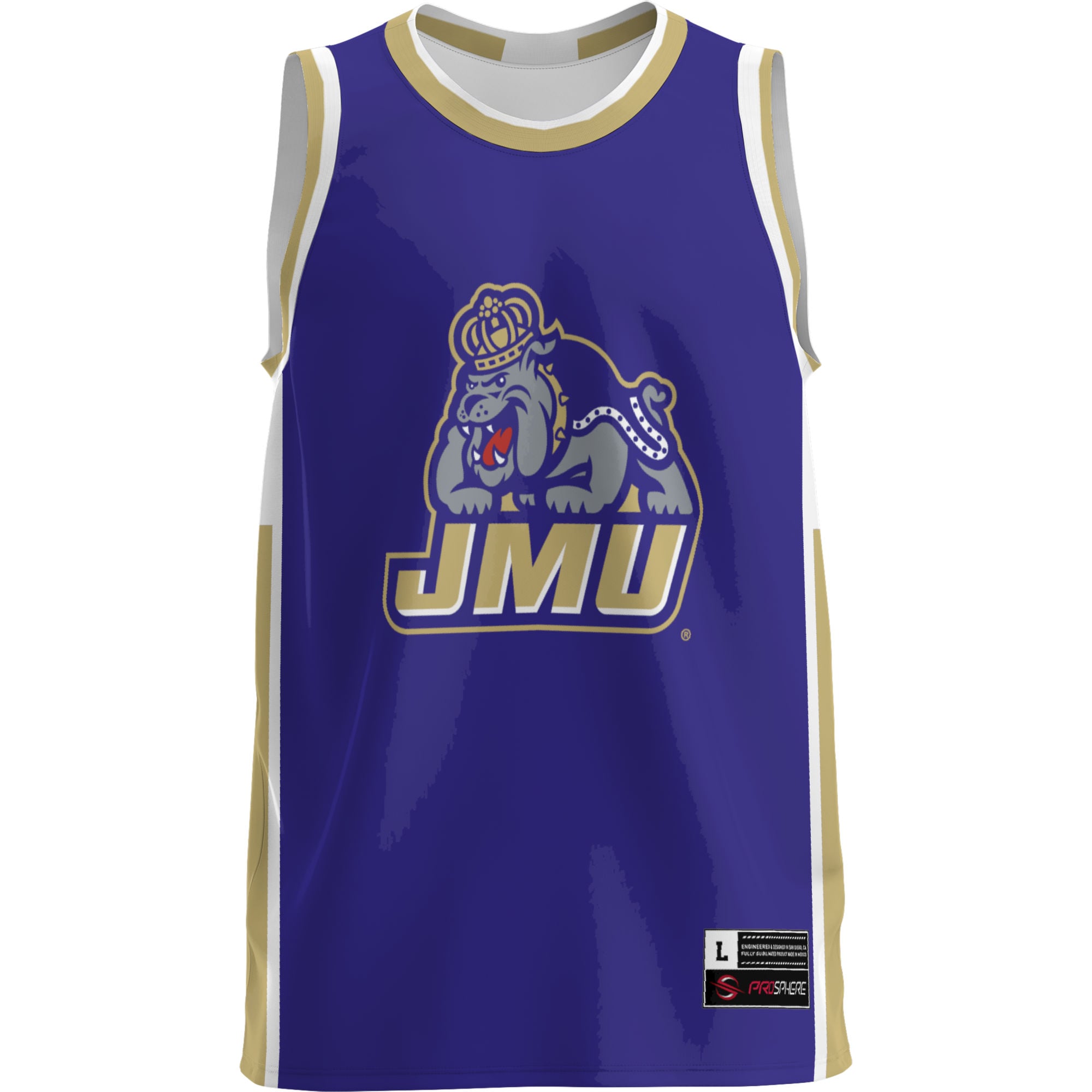 James Madison Dukes GameDay Greats Lightweight Basketball Jersey - Purple