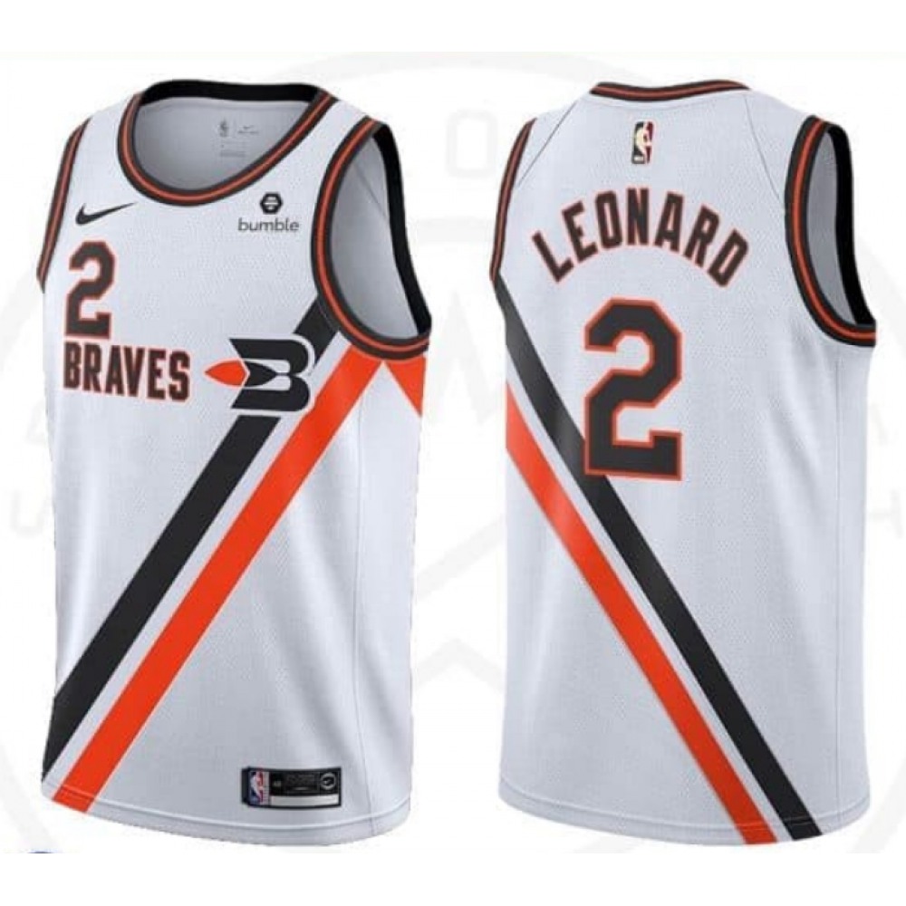 Kawhi Leonard2 Jersey White - Game Day Essential